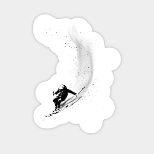 Powder - Snow Sports Design Sticker